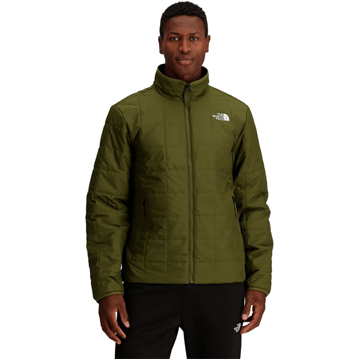 Image of The North Face Junction Insulated Jacket - Men's Forest Olive, XL