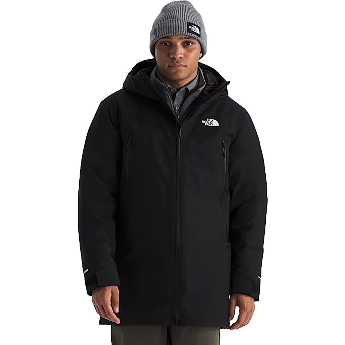 Image of The North Face MTN Range Down Parka - Men's TNF Black/TNF Black, XL