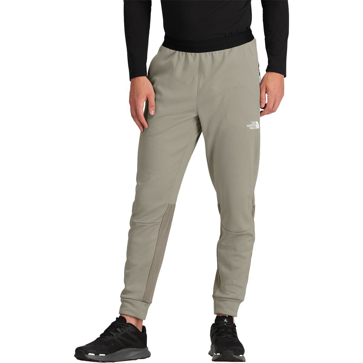 Image of The North Face Mountain Athletics Fleece Pant - Men's Clay Grey/Cavern Grey, M/Reg