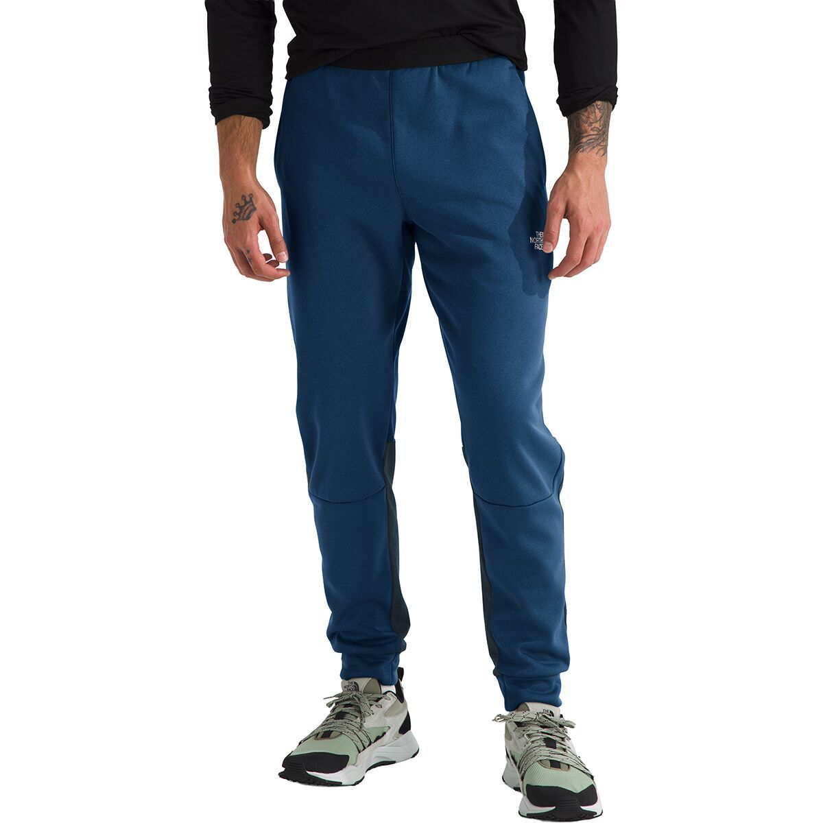 Image of The North Face Mountain Athletics Fleece Pant - Men's Estate Blue/Summit Navy/Summit Navy, S/Reg