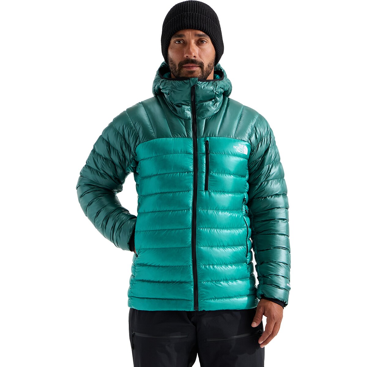 Image of The North Face Summit Breithorn Hoodie - Men's Restorative Teal/Pacific Teal, XXL