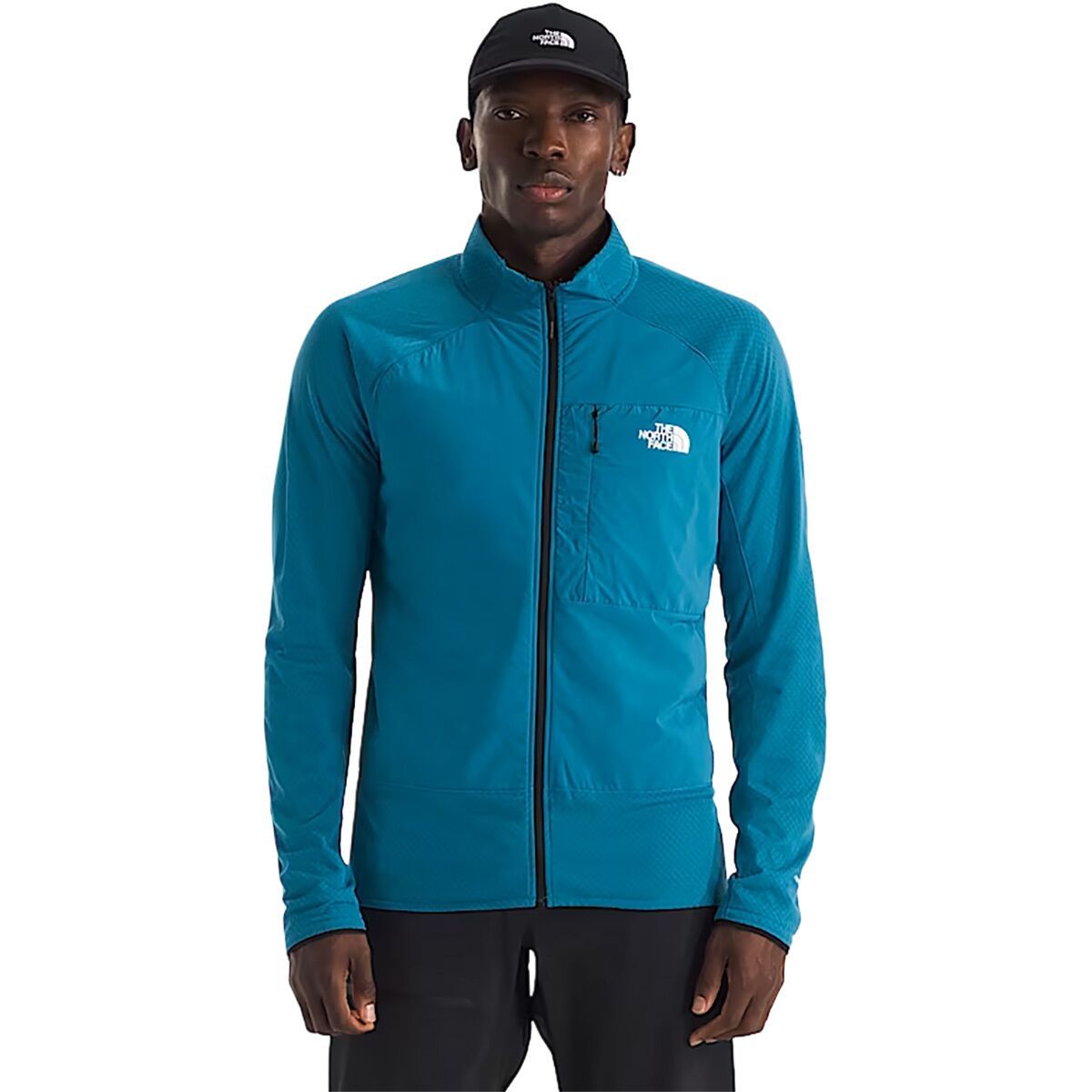 Image of The North Face Summit FUTUREFLEECE Hybrid Jacket - Men's Dusk Blue, XL