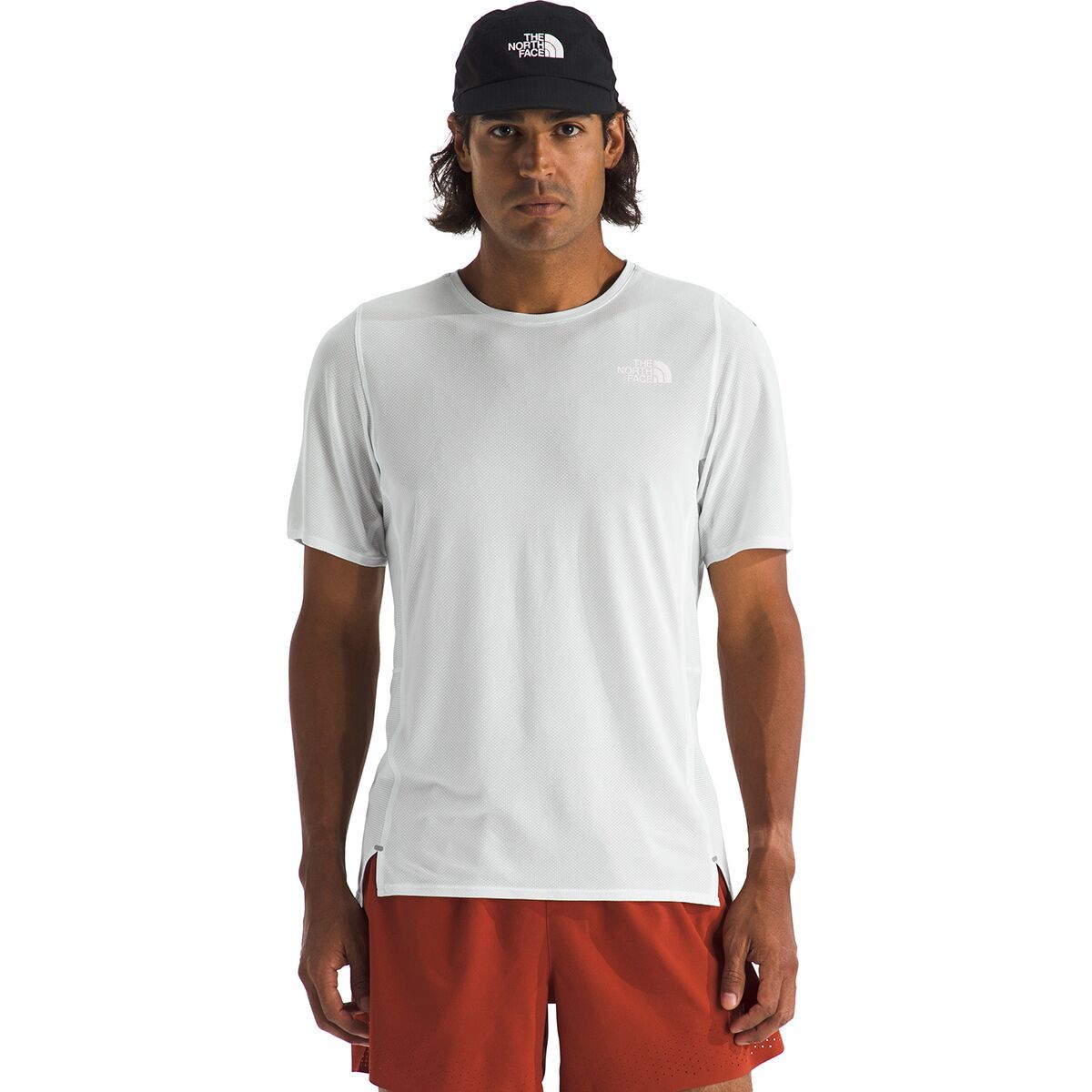 Image of The North Face Summit High Trail Short-Sleeve Top - Men's Pearl Stone, XL