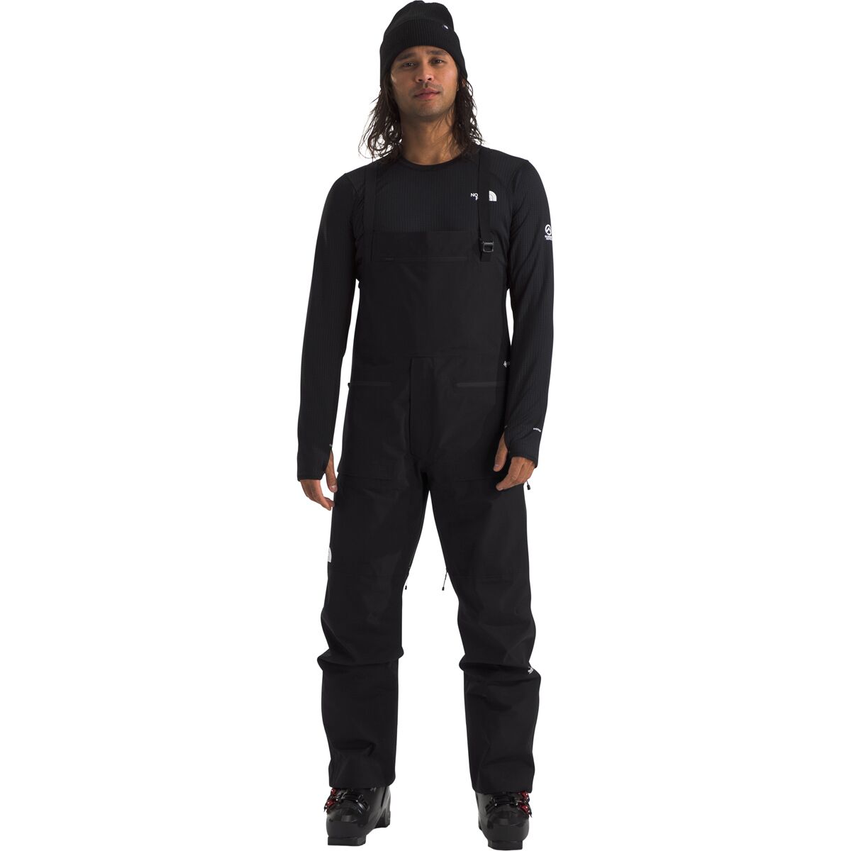 Image of The North Face Summit Verbier GTX Bib Pant - Men's TNF Black, S/Reg