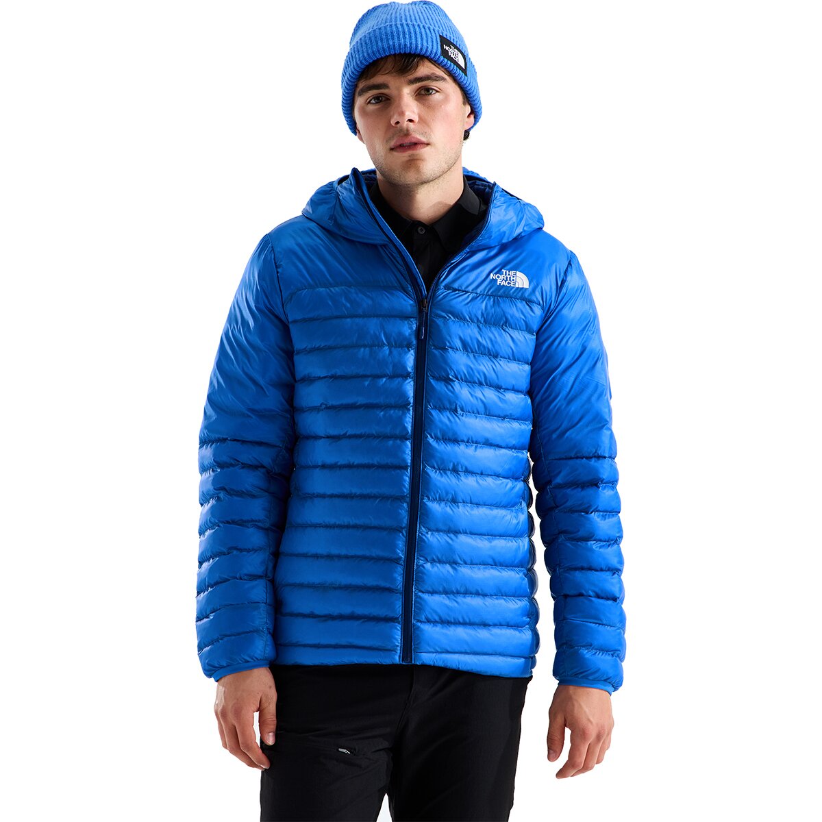 Image of The North Face Terra Peak Hoodie - Men's Active Blue/Bold Blue, XXL