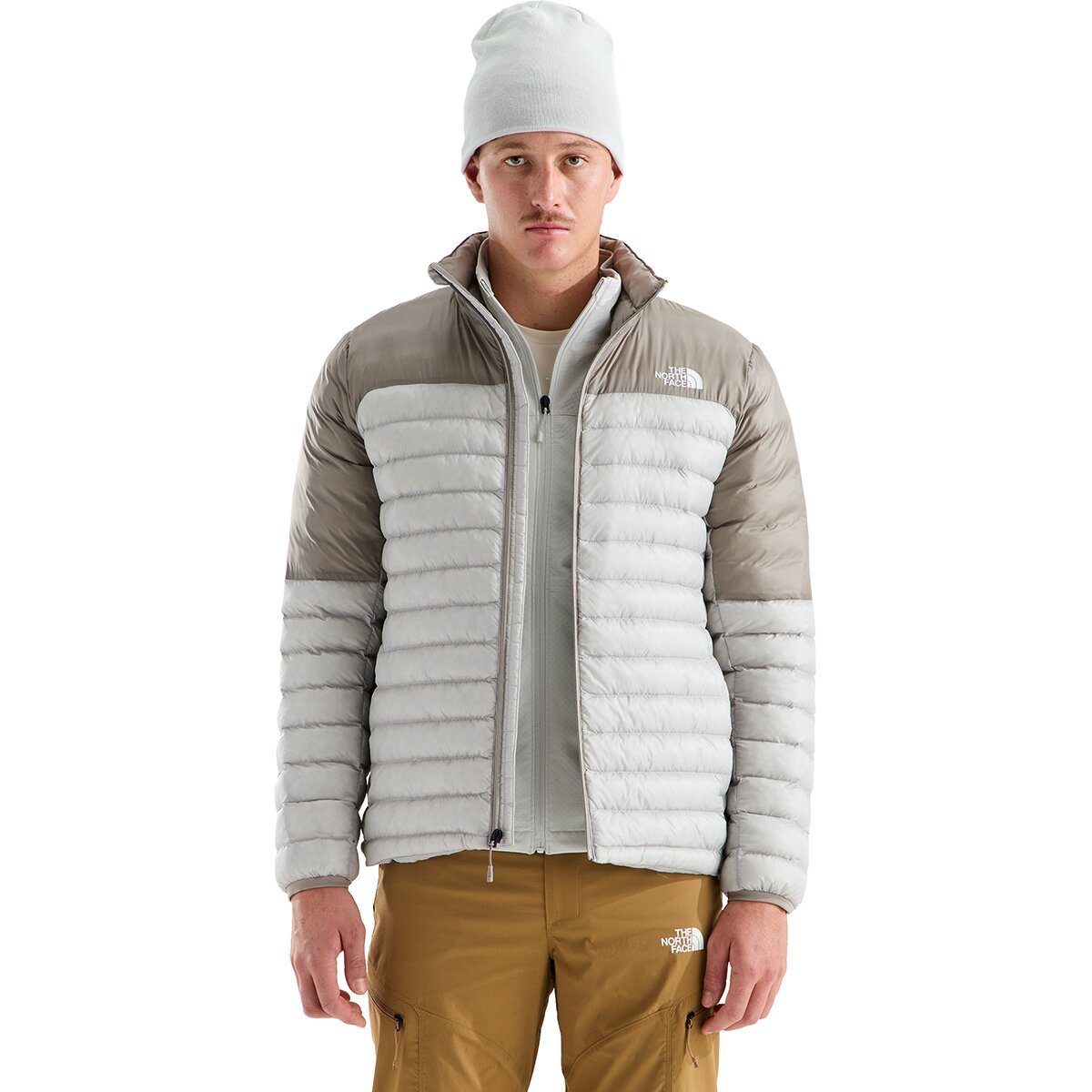 Image of The North Face Terra Peak Jacket - Men's Cumulus Cloud/Stone Slab, XL
