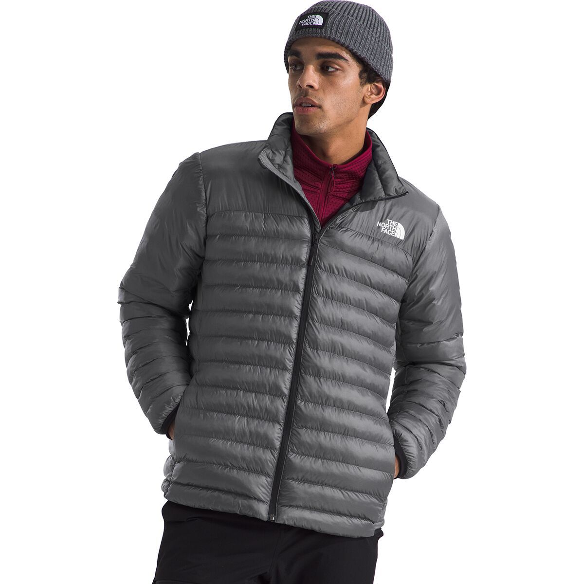 Image of The North Face Terra Peak Jacket - Men's Smoked Pearl, L