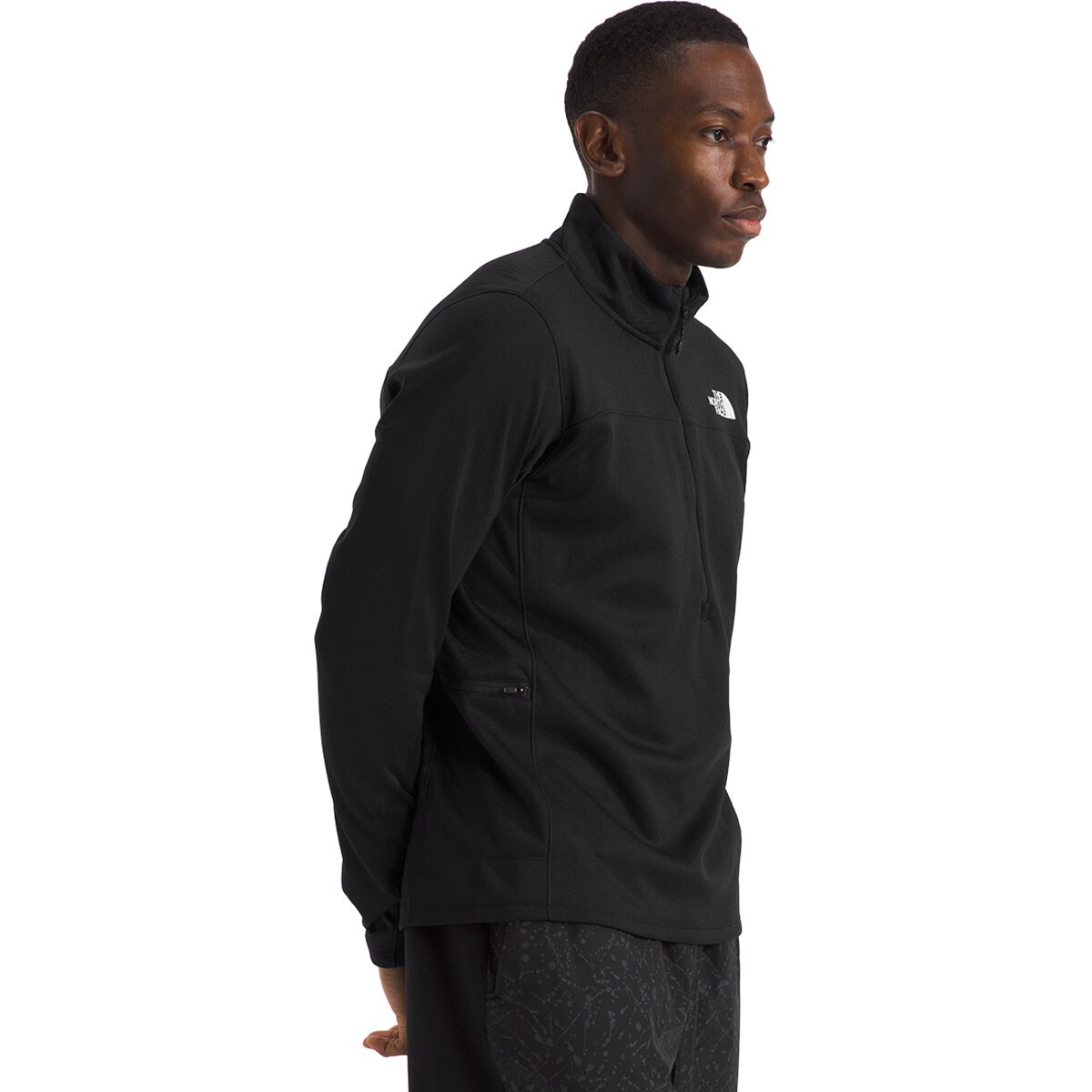 Image of The North Face Winter Warm Pro 1/4-Zip Top - Men's TNF Black, XS