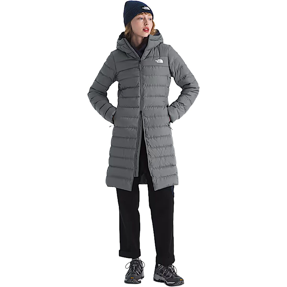 Image of The North Face Aconcagua Parka - Women's Smoked Pearl, 3XL