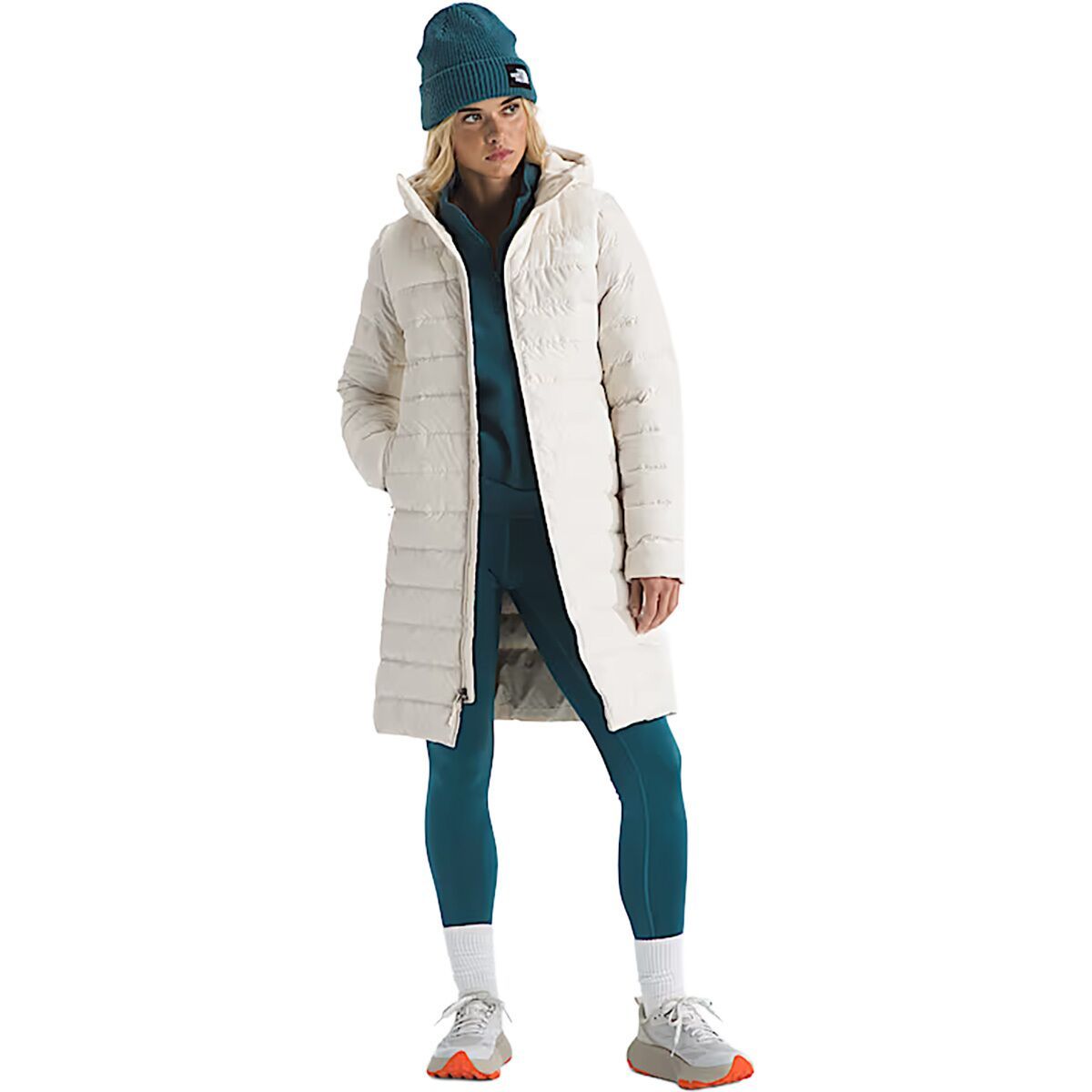 Image of The North Face Aconcagua Parka - Women's White Dune, XS