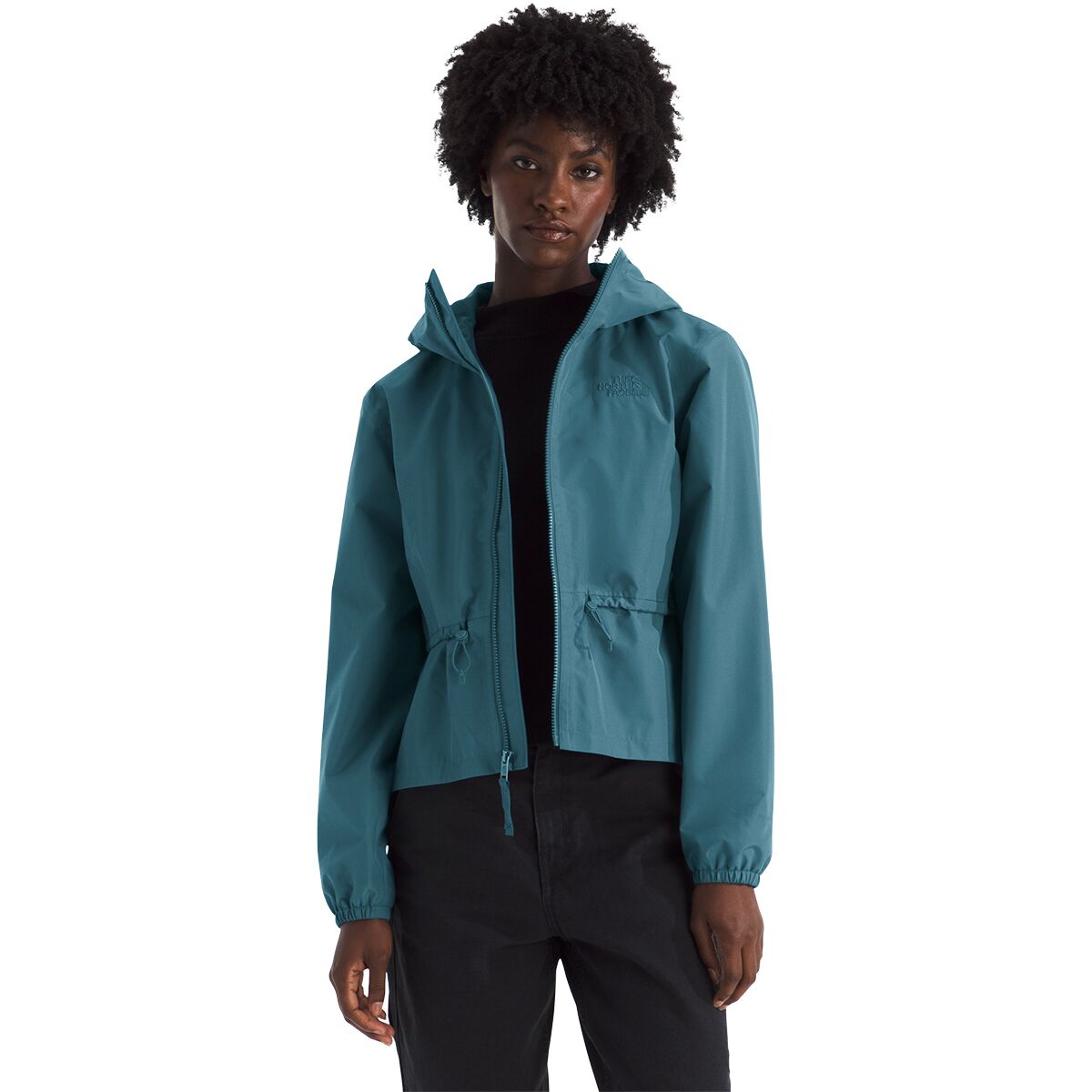 Image of The North Face Daybreak Hooded Rain Jacket - Women's Space, M