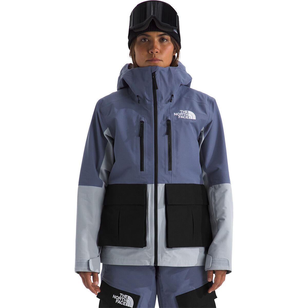 Image of The North Face Dragline Jacket - Women's Blue Flax/Twilight Galaxy/TNF Black, XL