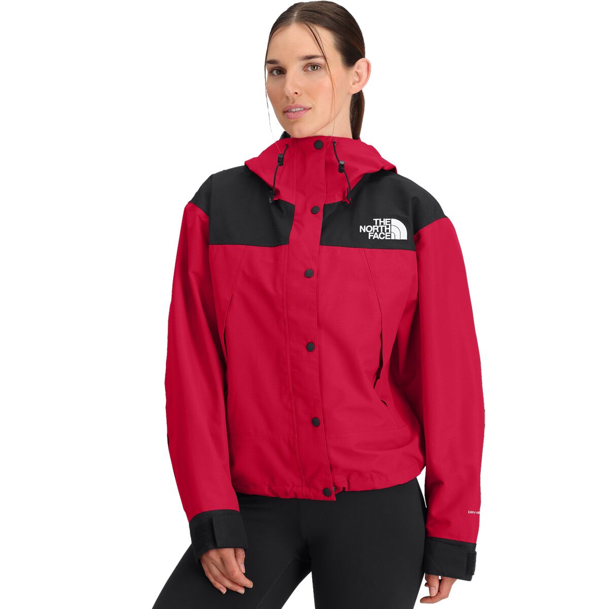 Image of The North Face DryVent Mono Mountain Jacket - Women's TNF Red/TNF Black, XL