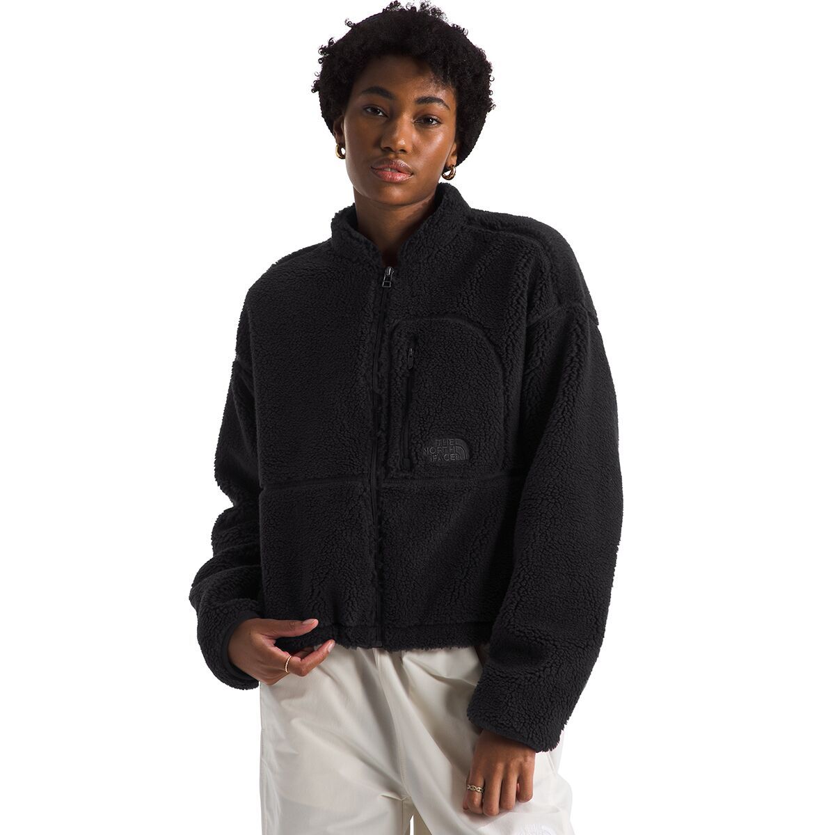 Image of The North Face Extreme Pile 2 Full-Zip Jacket - Women's TNF Black, 3XL