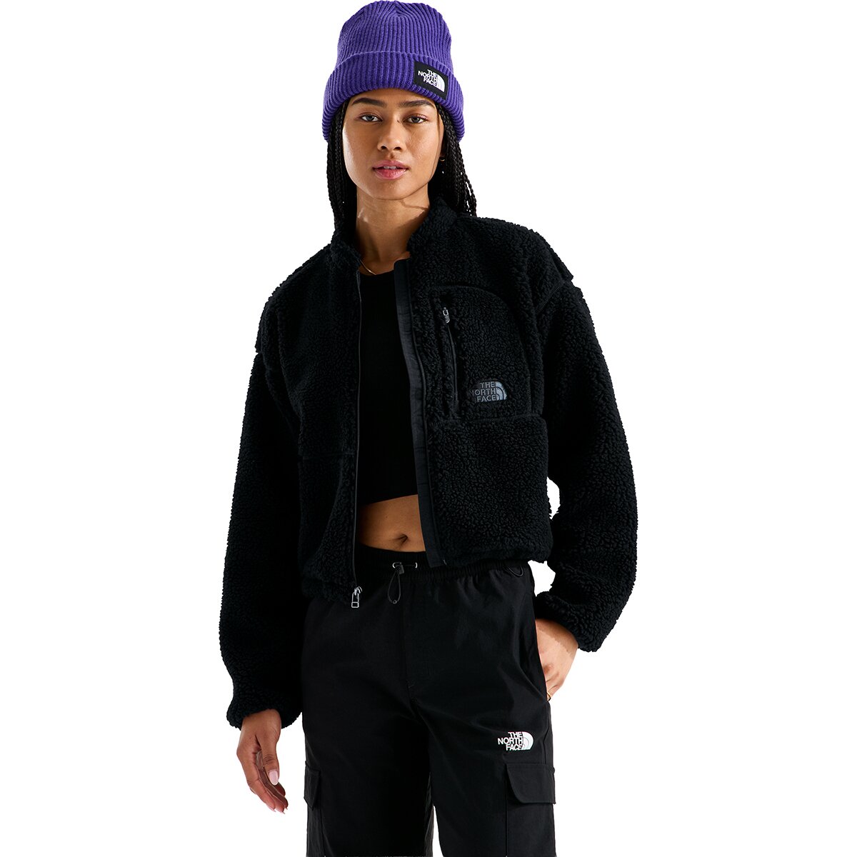 Image of The North Face Extreme Pile 2 Full-Zip Jacket - Women's TNF Black 2, XS