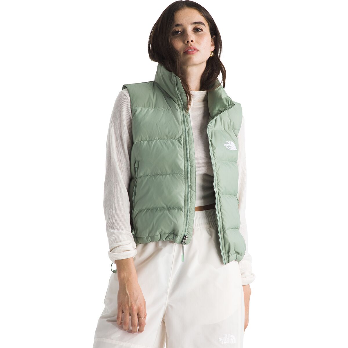 Image of The North Face Hydrenalite Down A-Line Vest - Women's Slate Moss, L
