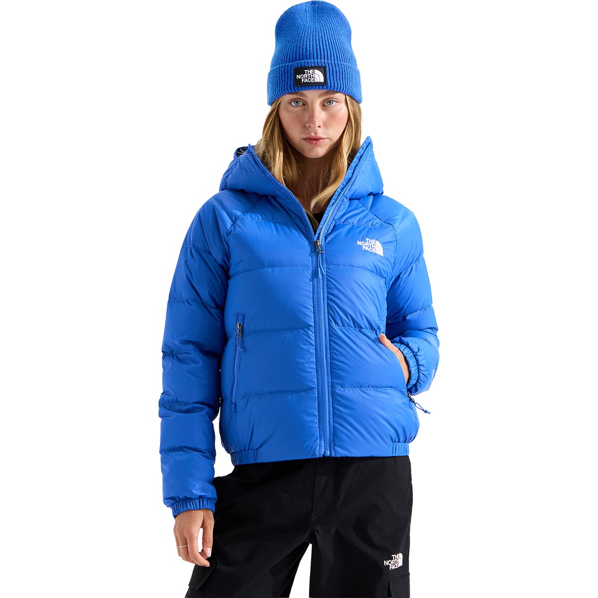 Image of The North Face Hydrenalite Hooded Down Jacket - Women's Active Blue, XL