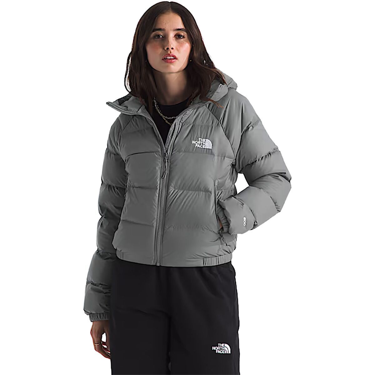 Image of The North Face Hydrenalite Hooded Down Jacket - Women's Smoked Pearl, 3XL