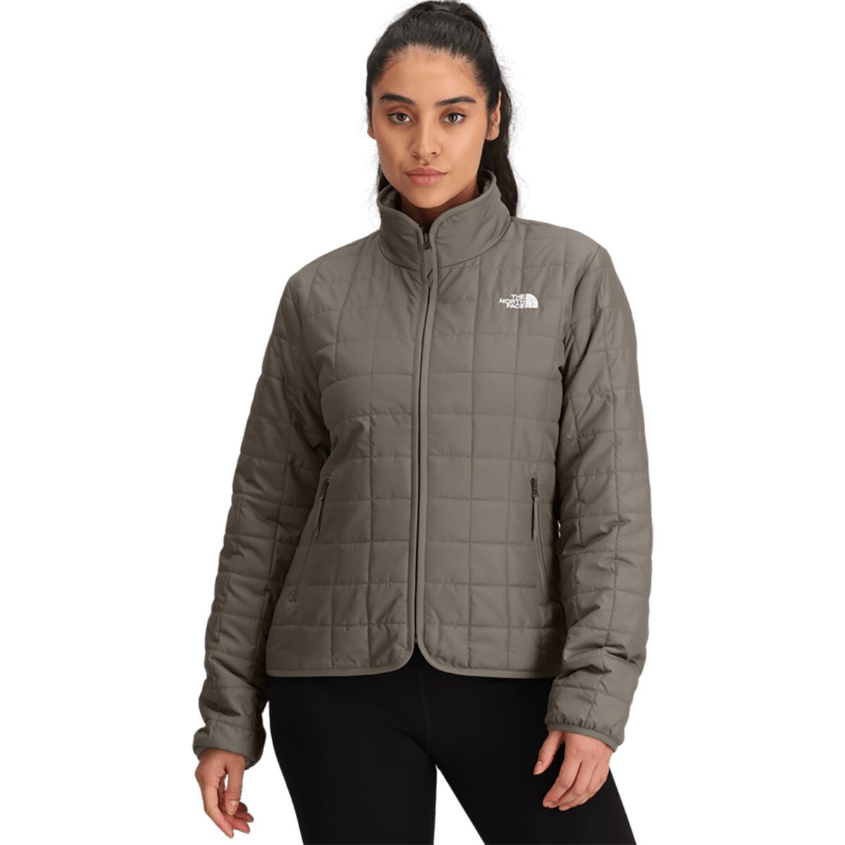 Image of The North Face Junction Insulated Full-Zip Jacket - Women's Mocha Brown, XL