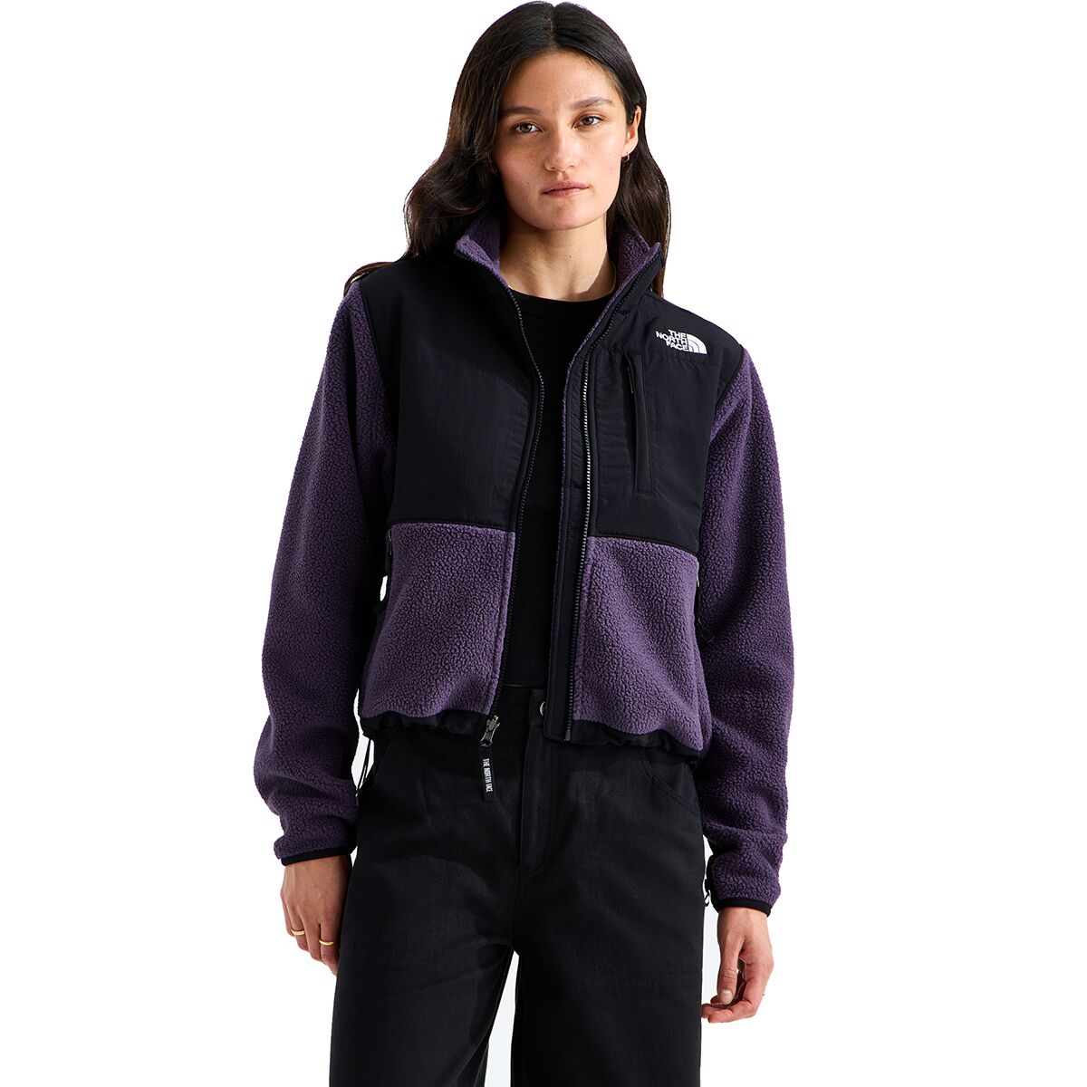 Image of The North Face Retro Denali Jacket - Women's Endless Dusk-TNF Black, XS