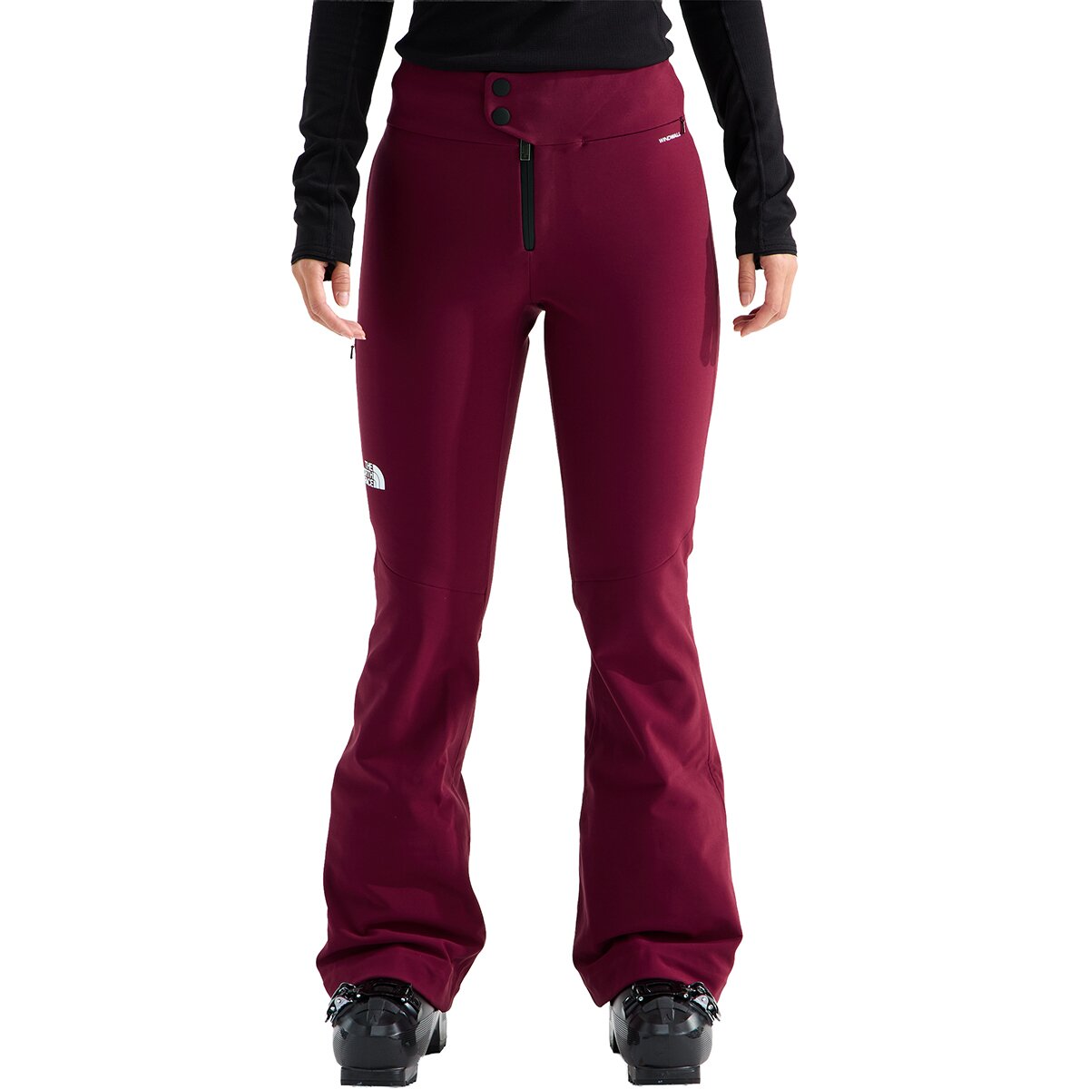 Image of The North Face Snoga Pant - Women's Burgundy Crush, XS/Reg