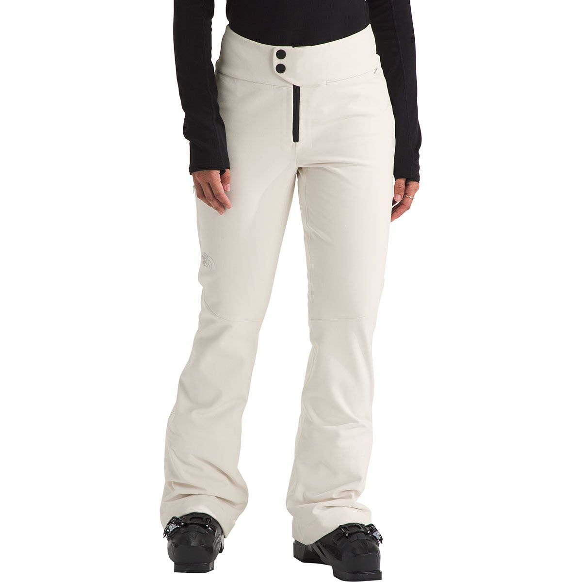 Image of The North Face Snoga Pant - Women's White Dune, L/Reg