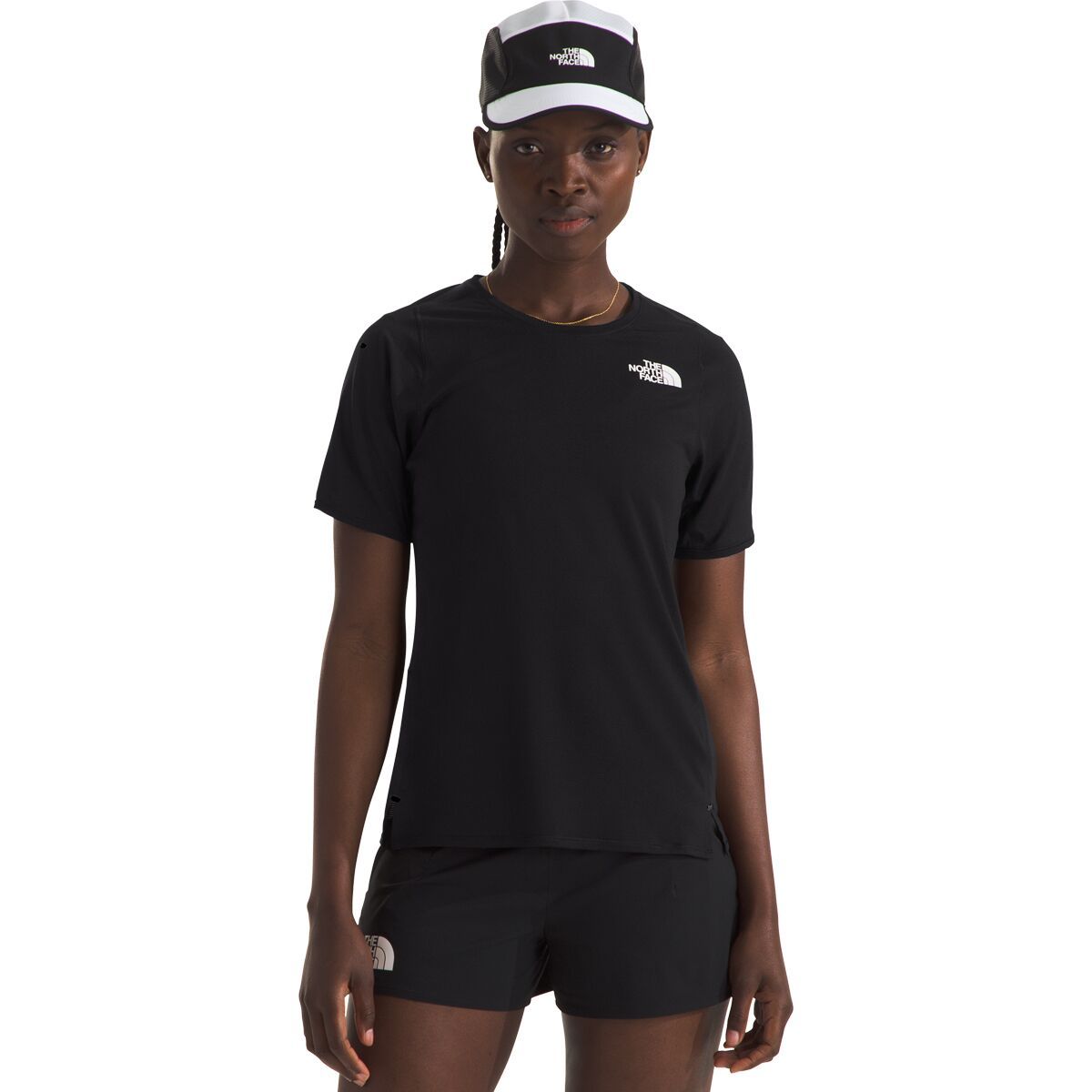 Image of The North Face Summit High Trail Short-Sleeve Shirt - Women's TNF Black, XXL