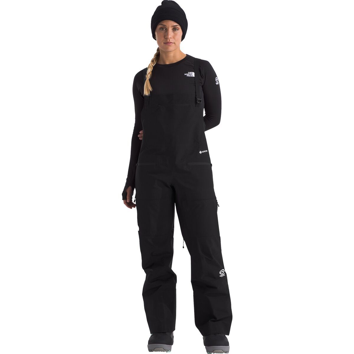 Image of The North Face Summit Verbier GTX Bib Pant - Women's TNF Black, XXL/Reg