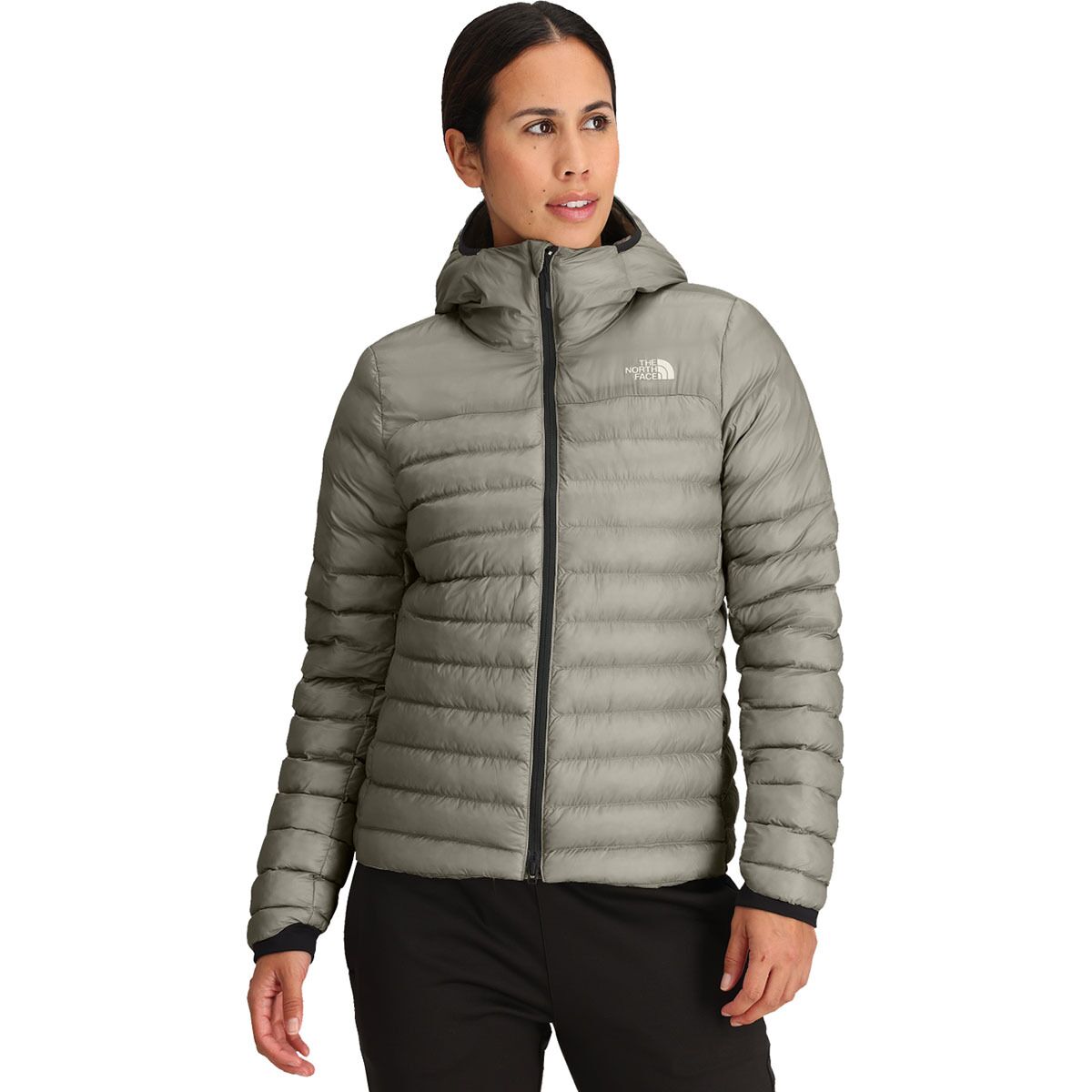 Image of The North Face Terra Peak Hooded Jacket - Women's Clay Grey, M