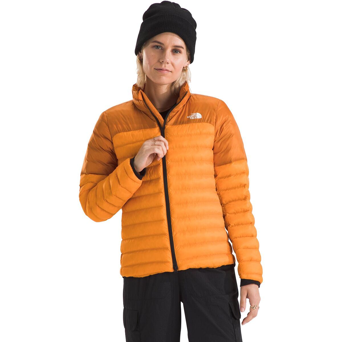 Image of The North Face Terra Peak Jacket - Women's Apricot Glaze/Iron Citrus, XS
