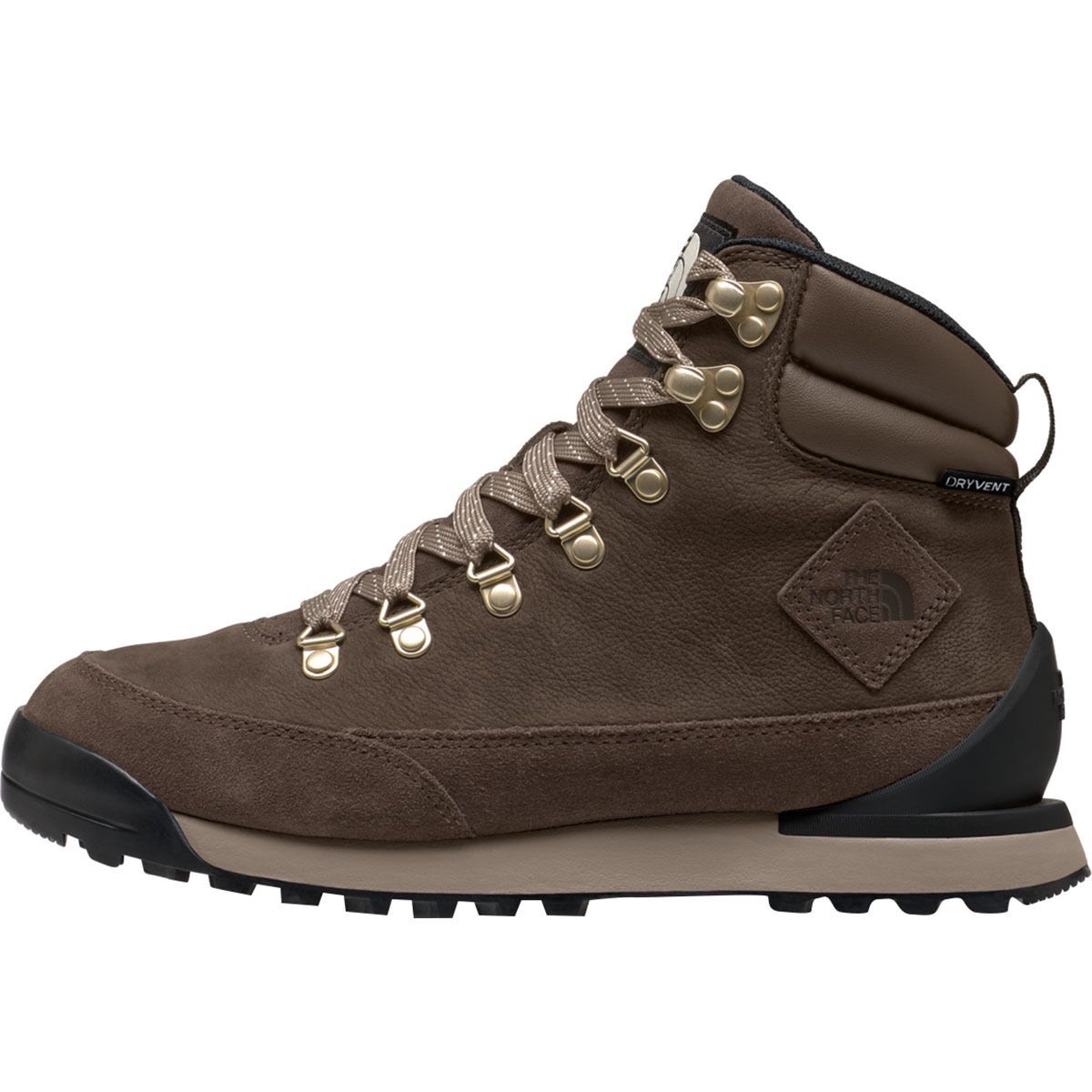 The North Face Back-To-Berkeley IV Leather WP Boot - Women's Demitasse Brown/Garnet, 10.0