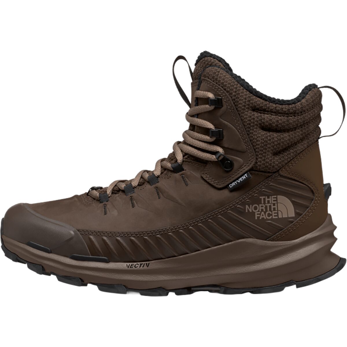 Image of The North Face VECTIV Fastpack Insulated WP Boot - Men's Demitasse Brown/Garnet, 13.0