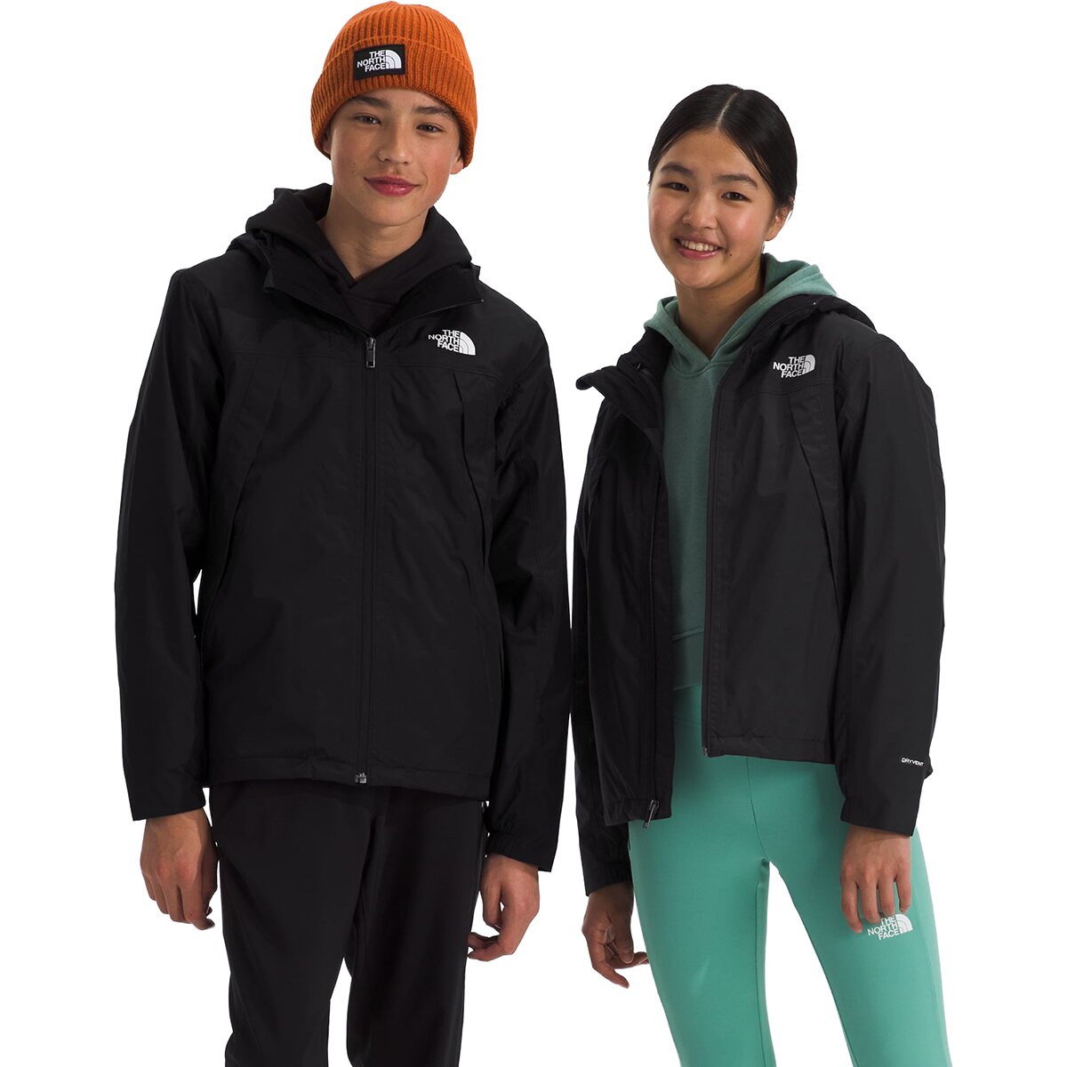 Image of The North Face Antora Triclimate Jacket - Kids' TNF Black, XS