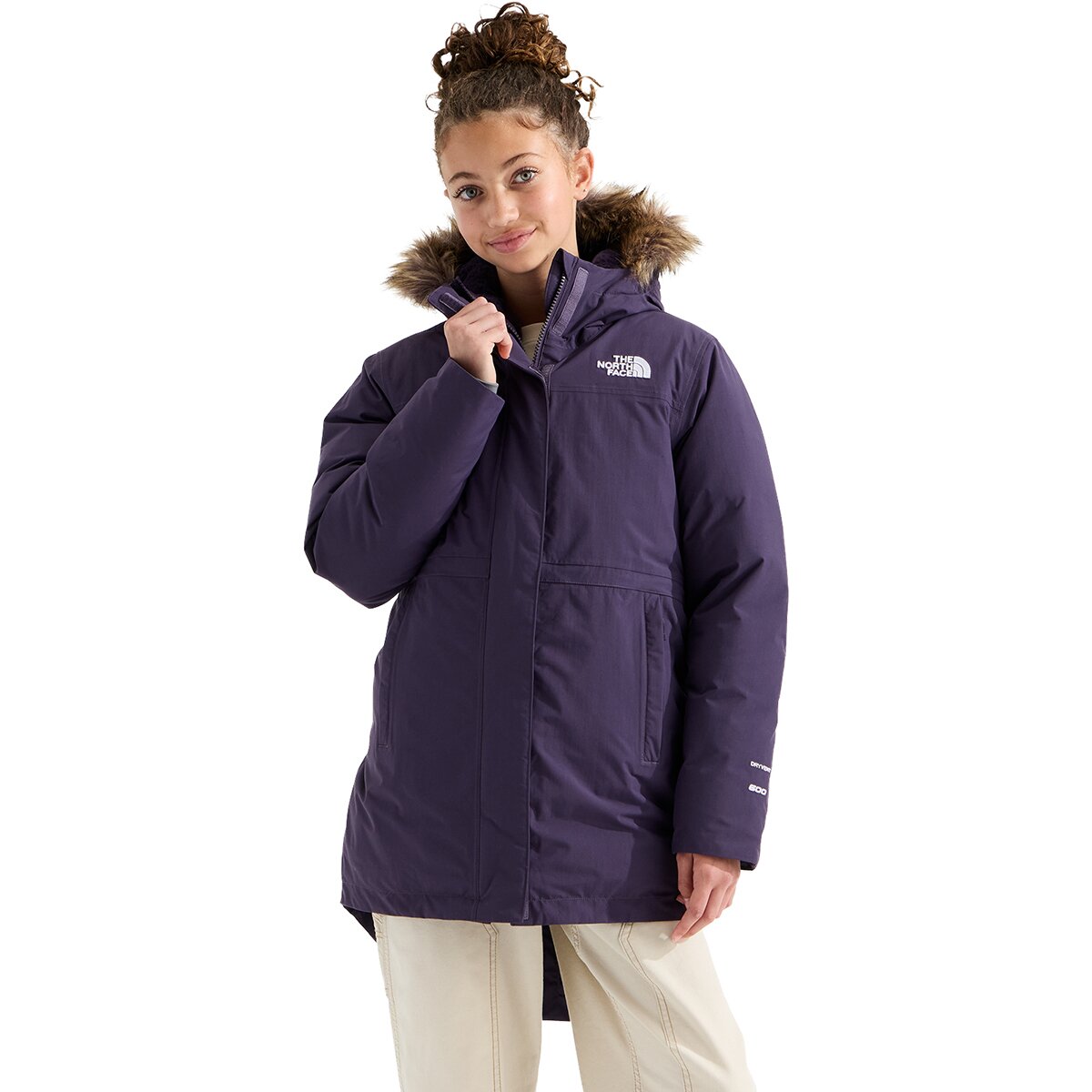 Image of The North Face Arctic Parka - Girls' Endless Dusk, S