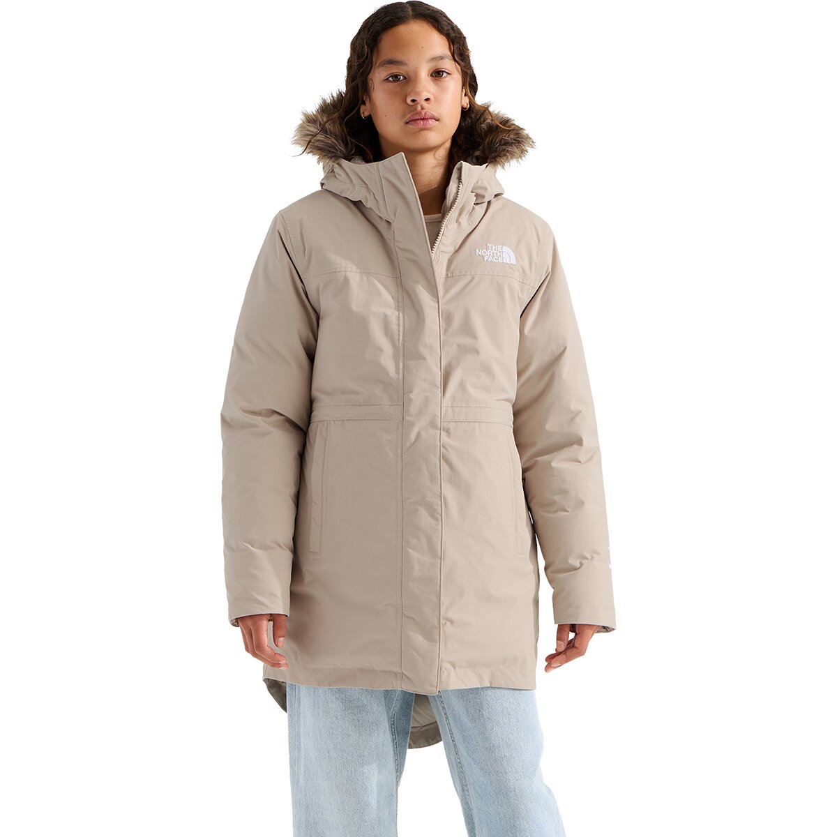 Image of The North Face Arctic Parka - Girls' Timeless Taupe, M