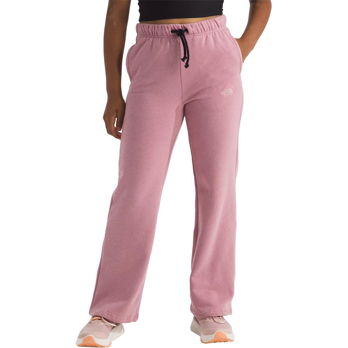 Image of The North Face Camp Fleece Wide Leg Pant - Girls' Mauve, S