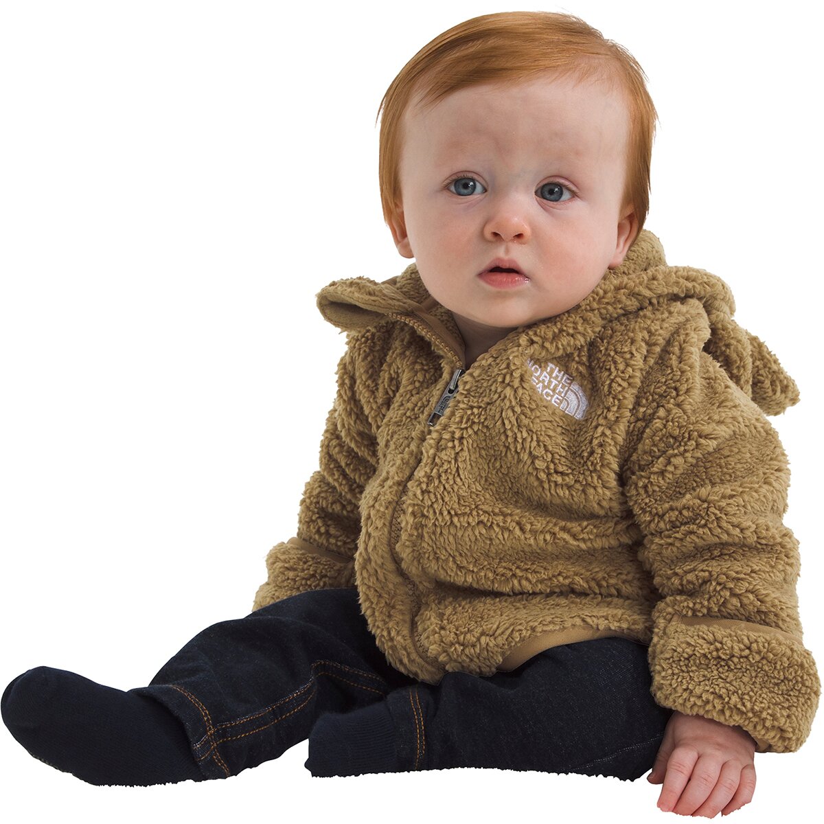 Image of The North Face Campshire Full-Zip Hoodie - Infants' Teddy Brown, 12M