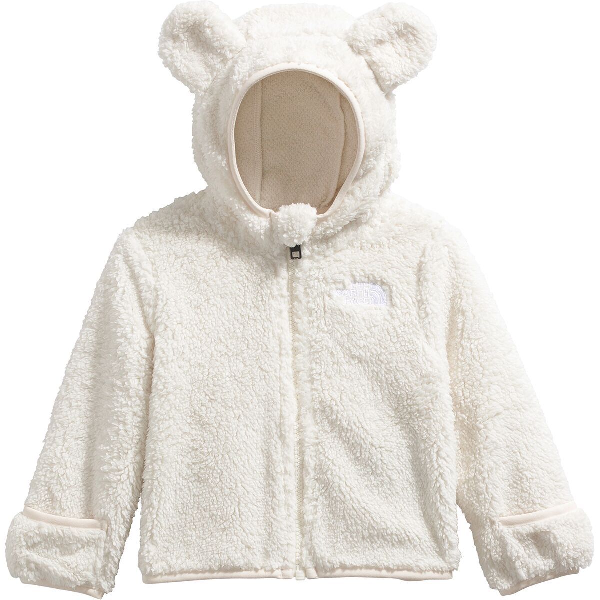 Image of The North Face Campshire Full-Zip Hoodie - Infants' White Dune, 12M