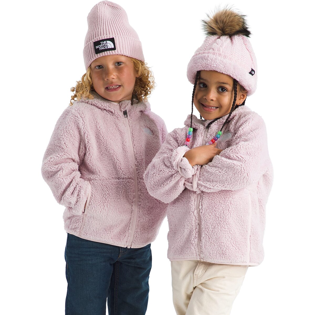Image of The North Face Campshire Full-Zip Hoodie - Toddlers' Pale Blossom, 4T