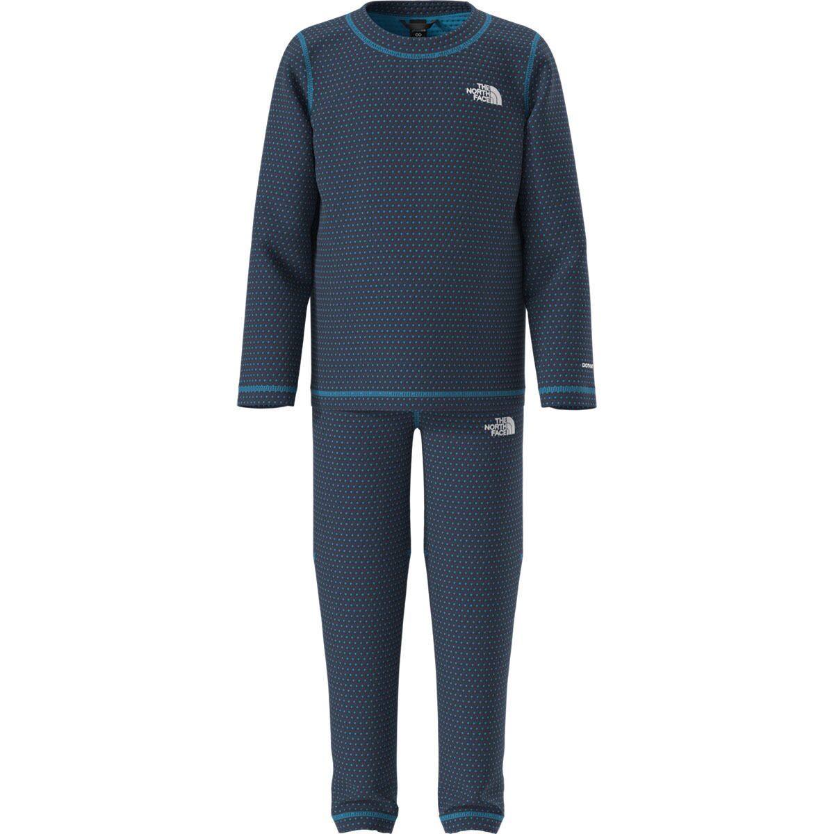 Image of The North Face Dotknit Thermal Set - Toddlers' Summit Navy/Meridian Blue, 3T