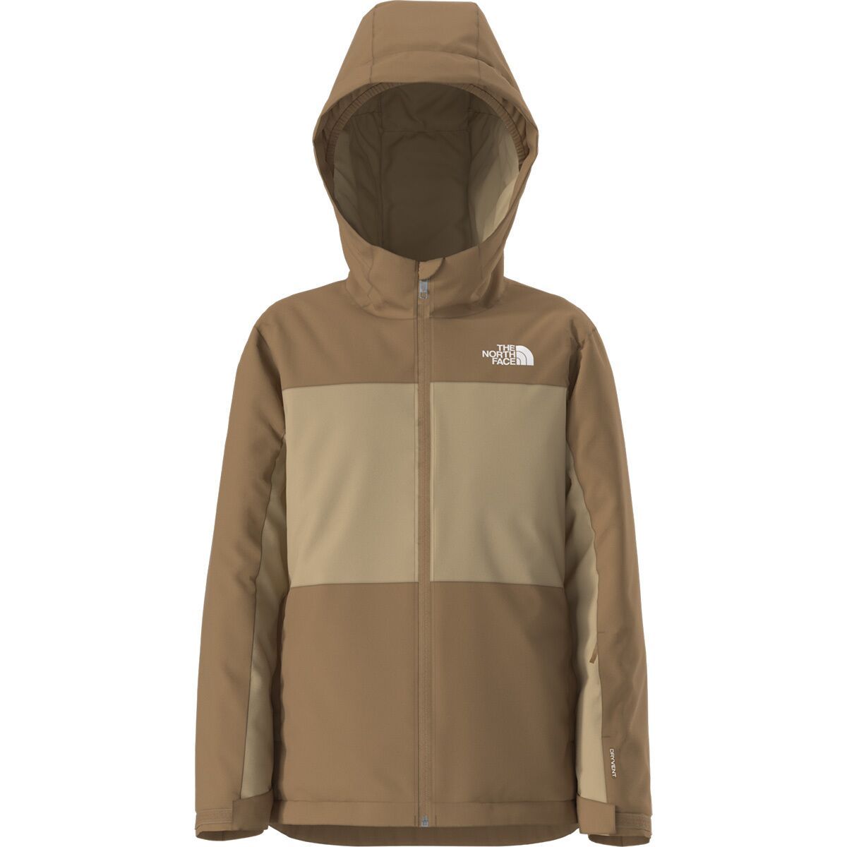 Image of The North Face Freedom Insulated Jacket - Boys' Utility Brown/Khaki Stone, XS