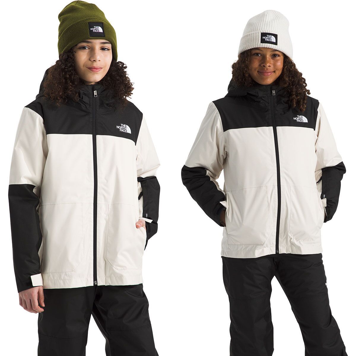 Image of The North Face Freedom Triclimate 3-In-1 Jacket - Kids' White Dune, S