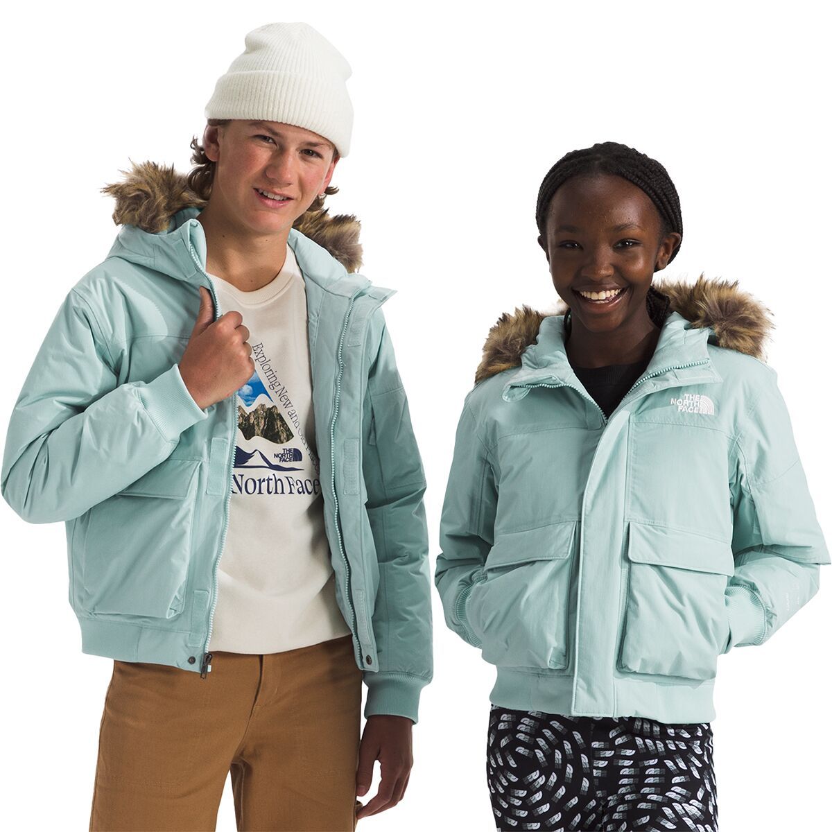 The North Face McMurdo Hooded Jacket - Kids' Muted Pine, M