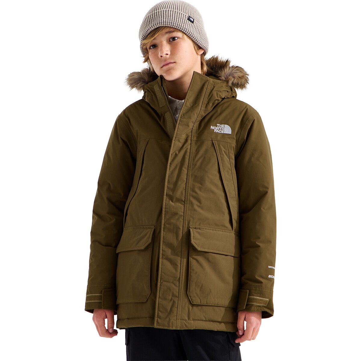 Image of The North Face McMurdo Parka - Boys' Caraway Seed, M