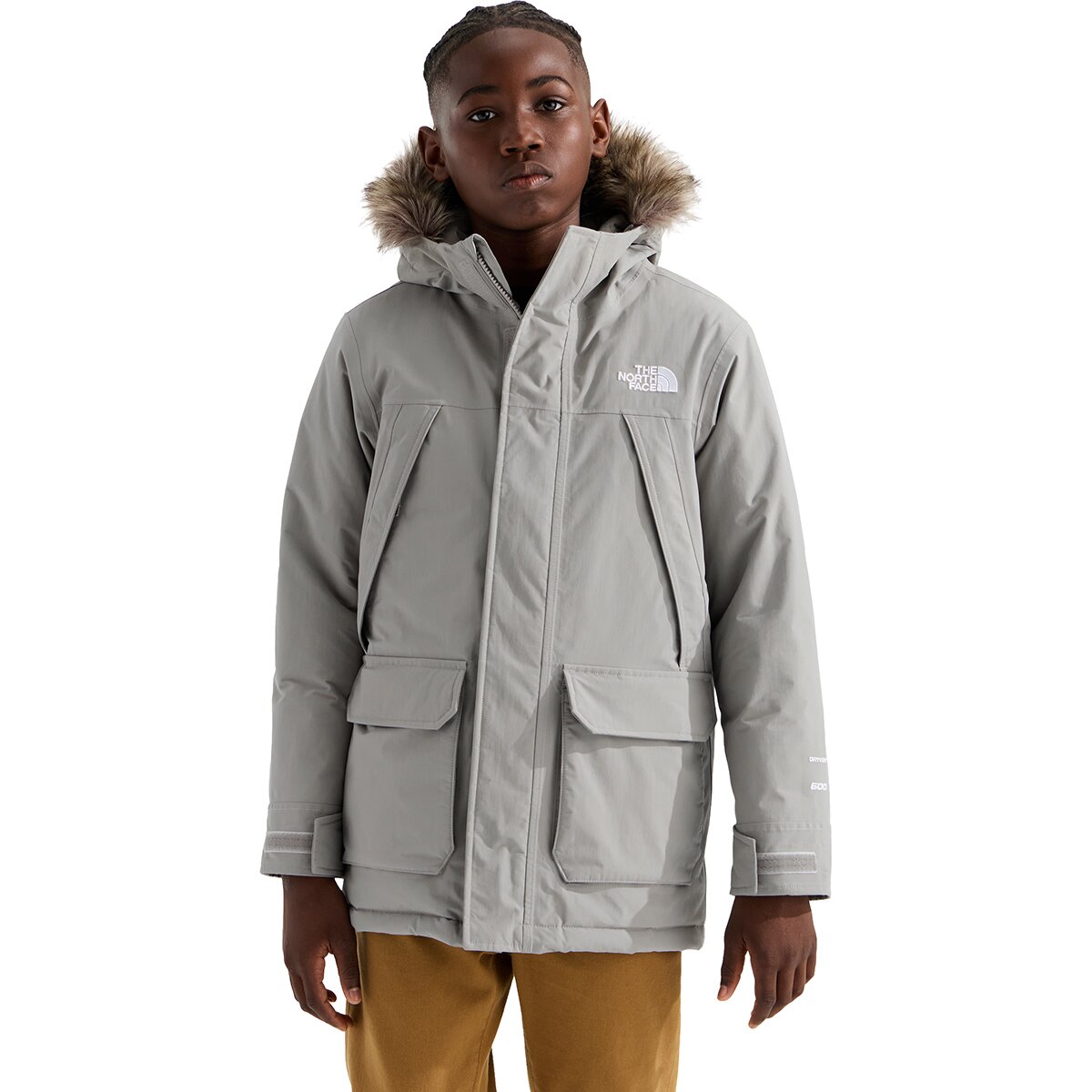 Image of The North Face McMurdo Parka - Boys' Stone Slab, XL