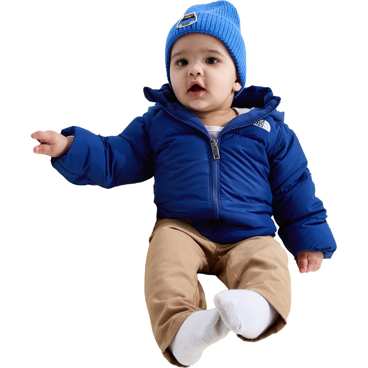 Image of The North Face North Down Fleece-Lined Jacket - Infants' Bold Blue, 12M