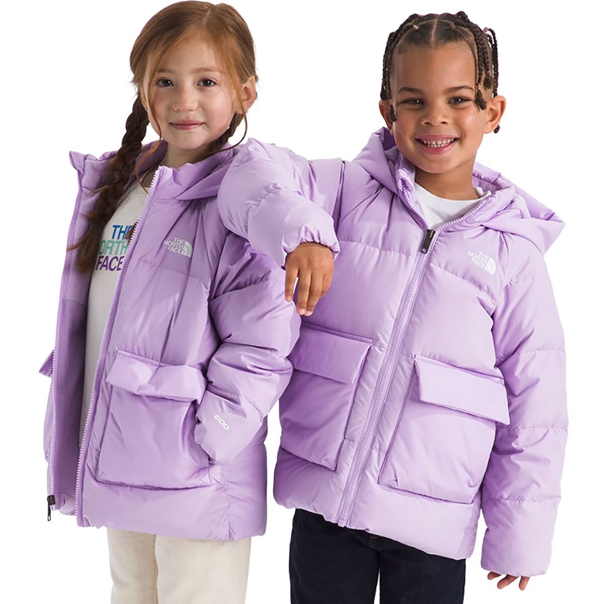 Image of The North Face North Down Fleece-Lined Parka - Toddlers' Lite Lilac, 6T