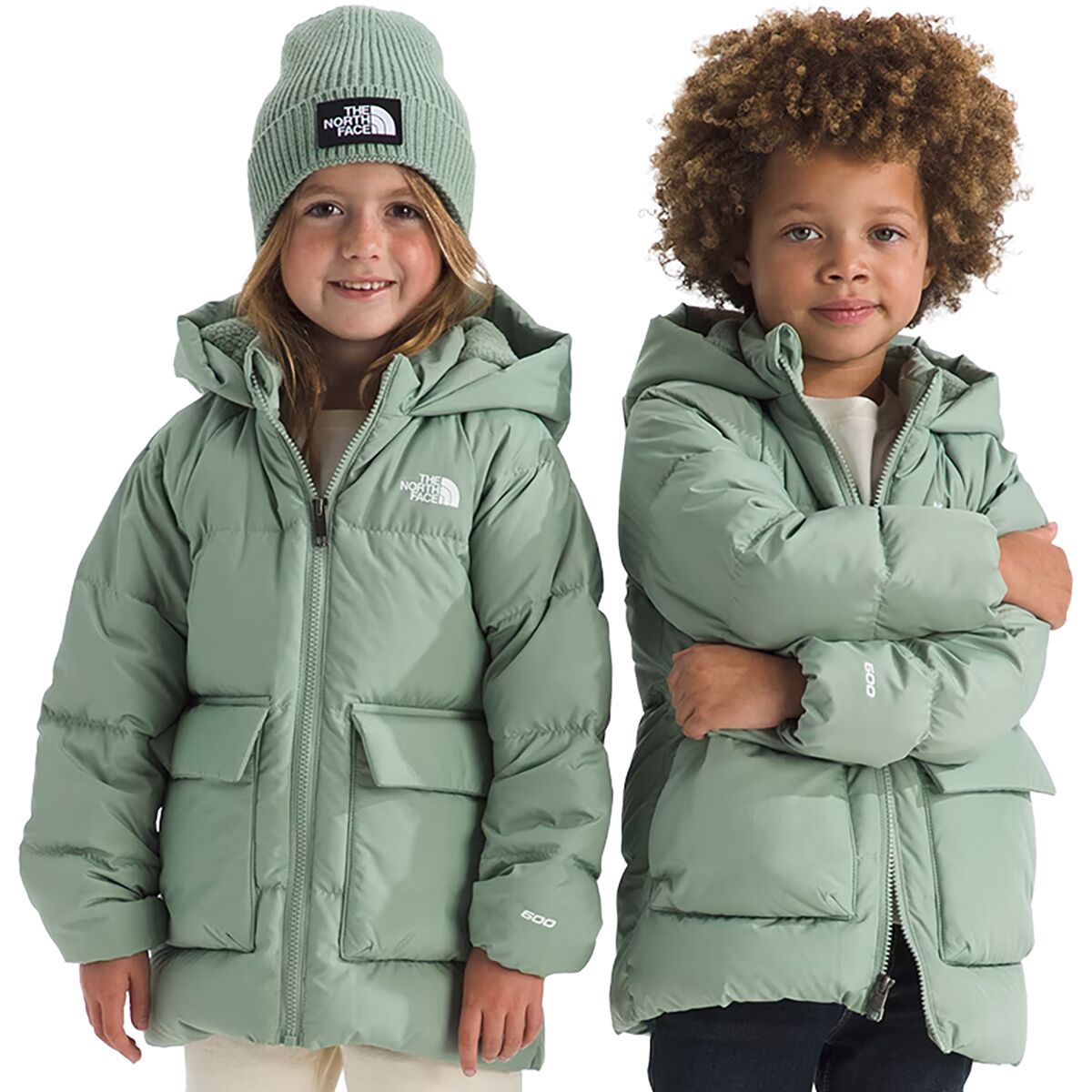 Image of The North Face North Down Fleece-Lined Parka - Toddlers' Slate Moss, 3T