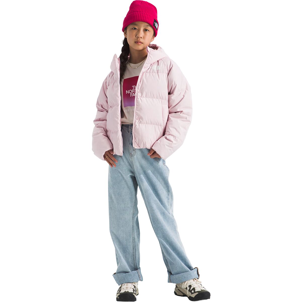 The North Face North Down Hooded Jacket - Girls' - Kids