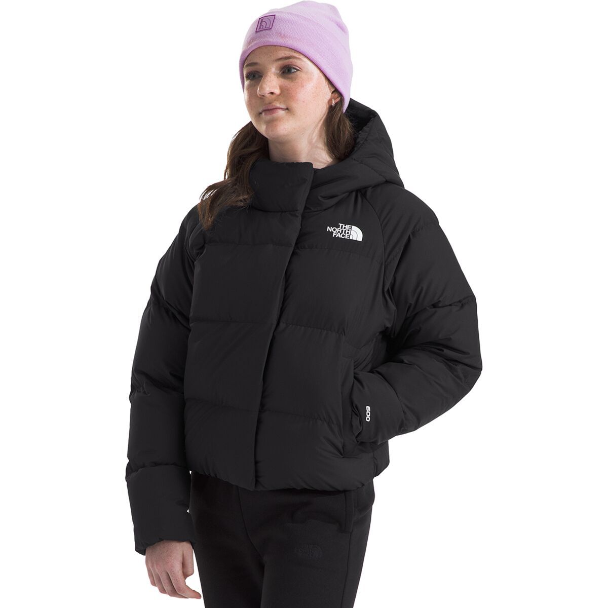 Image of The North Face North Down Hooded Jacket - Girls' TNF Black, M